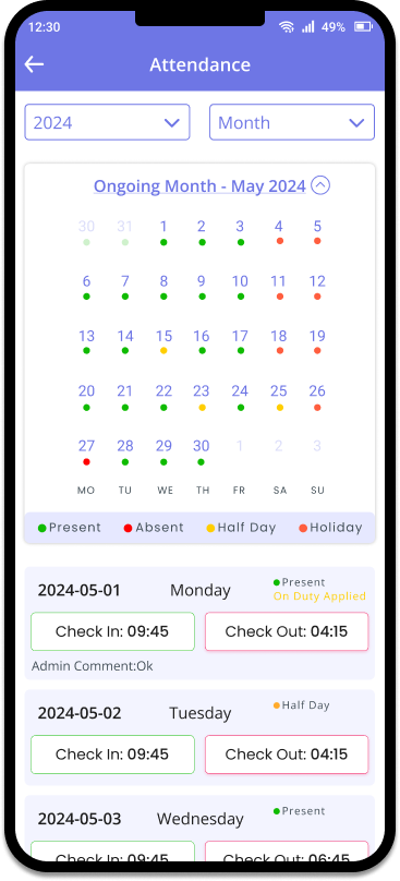 Attendance Module